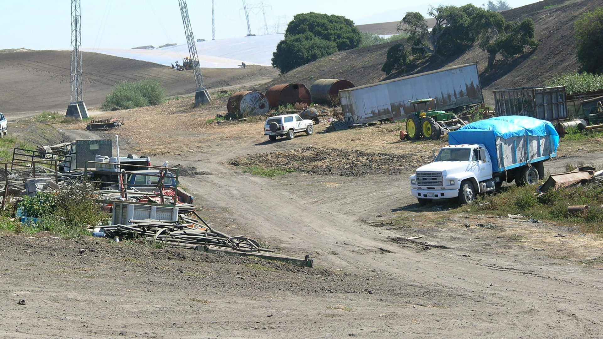 Dolan Farm in 2005, prior to mitigation.
